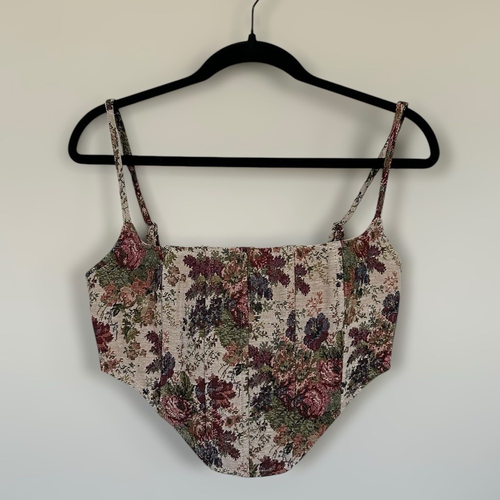 Floral Print Women's Blouse - Picture 3 of 11